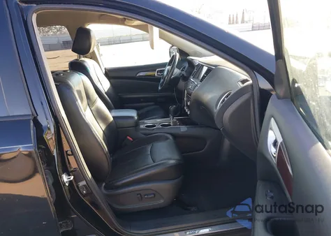 2014 Nissan Pathfinder Platinum from USA, damaged, VIN 5N1AR2MN1EC696400